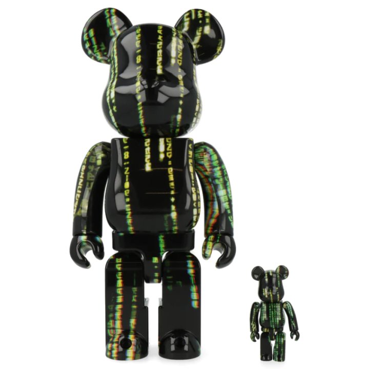 Bearbrick The Matrix Resurrections 100% & 400% Medicom Toy - 1