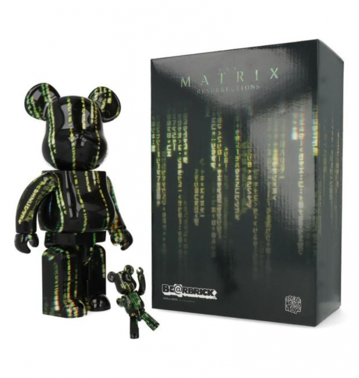 Bearbrick The Matrix Resurrections 100% & 400%  - 3