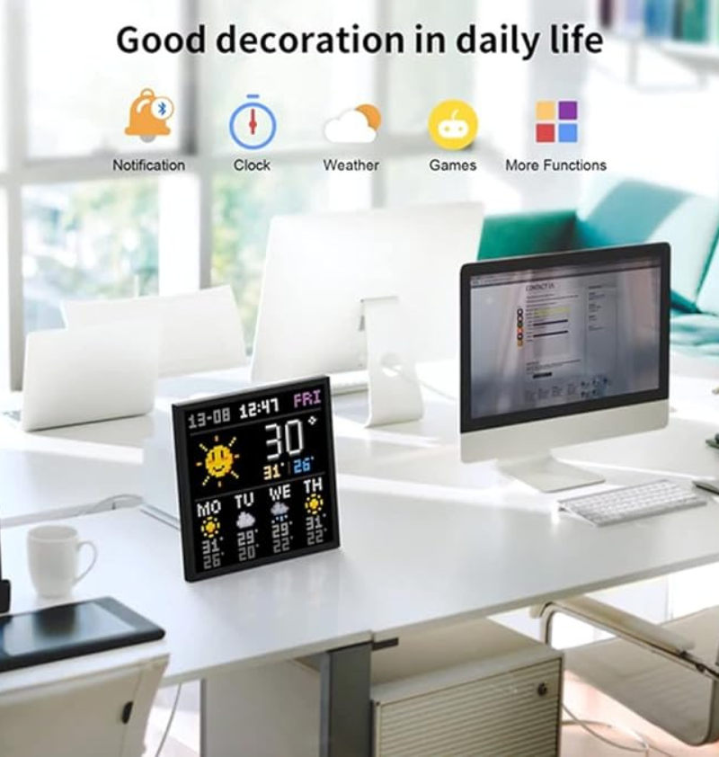 Divoom - Pixel Art Frame - Pixoo 64  - 2 Divoom - Pixel Art Frame - Pixoo 64  - 2