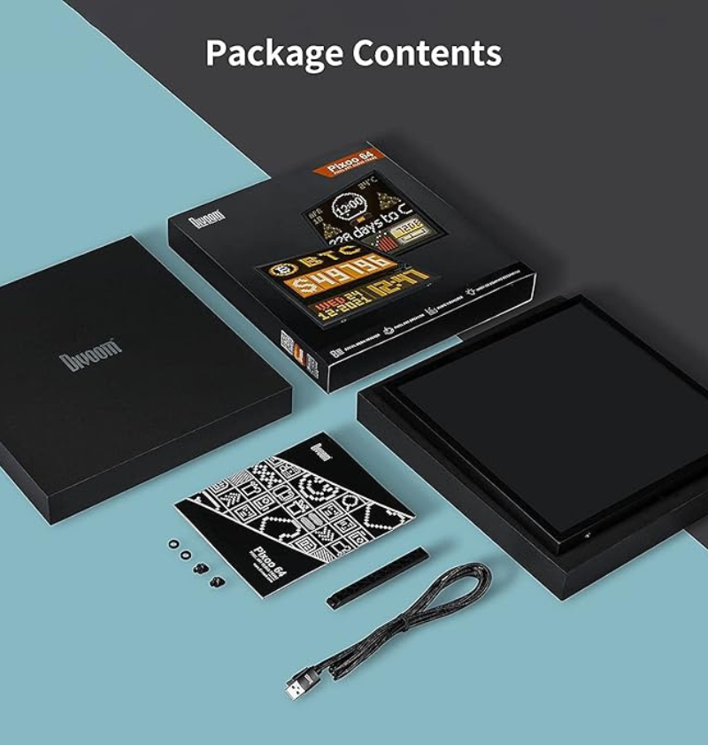 Divoom - Pixel Art Frame - Pixoo 64  - 3