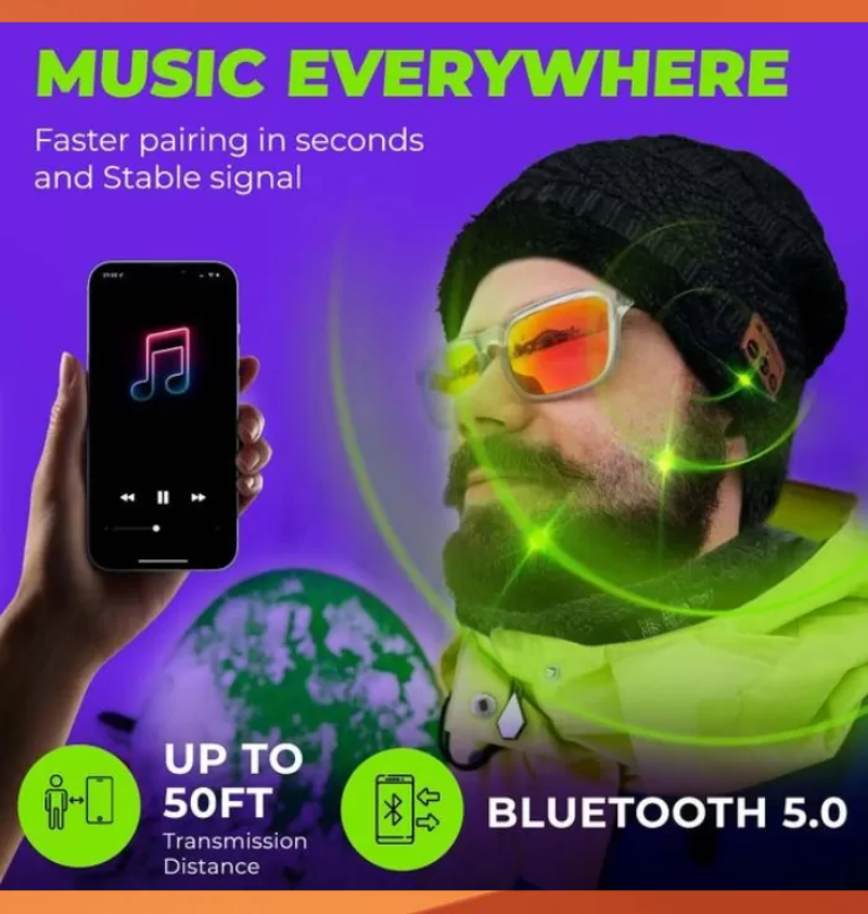 Bonnet Connecté Bluetooth  - 1