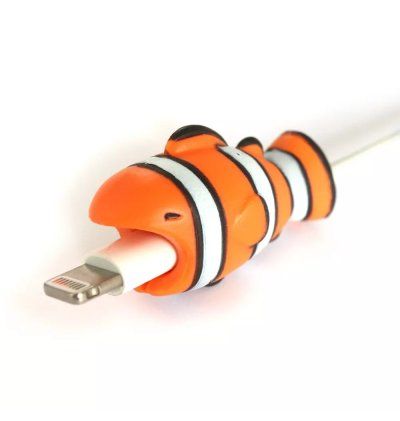 Protège câble - poisson clown  - 2