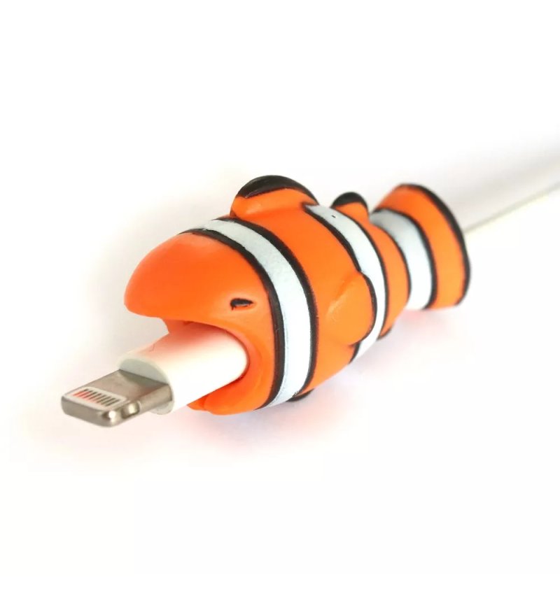 Protège câble - poisson clown  - 2