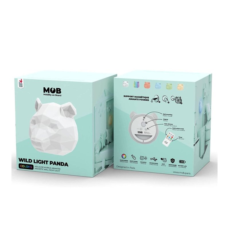 Mob - Veilleuse Mural - Wild Light - Panda  - 2 Mob - Veilleuse Mural - Wild Light - Panda  - 2