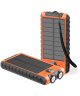 Batterie de secours Solaire 10000 mAh USB 2A+C Orange/Noir Bigben  - 2