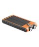 Batterie de secours Solaire 10000 mAh USB 2A+C Orange/Noir Bigben  - 3