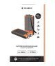 Batterie de secours Solaire 10000 mAh USB 2A+C Orange/Noir Bigben  - 4