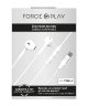 Ecouteurs USB C Force Play Bouton Conception renforcée Blanc Force - 5