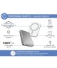 Batterie de Secours Compatible MagSafe 15W - 5000mAh - Silver - Force Power Force - 2 Batterie de Secours Compatible MagSafe 15W - 5000mAh - Silver - Force Power Force - 2
