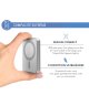 Batterie de Secours Compatible MagSafe 15W - 5000mAh - Silver - Force Power Force - 3 Batterie de Secours Compatible MagSafe 15W - 5000mAh - Silver - Force Power Force - 3