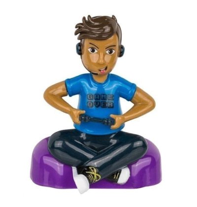 Figurine Solaire - Jouer - Gamer  - 1 Figurine Solaire - Jouer - Gamer  - 1