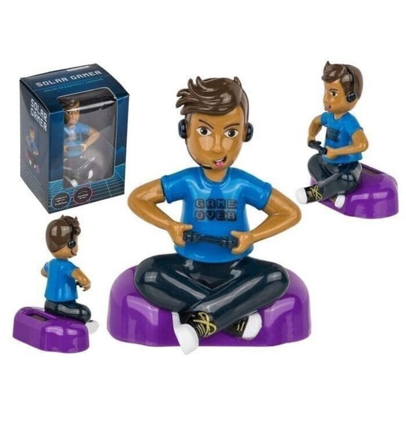 Figurine Solaire - Jouer - Gamer  - 2 Figurine Solaire - Jouer - Gamer  - 2