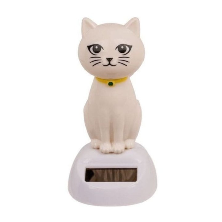 Figurine Solaire - Chat  - 1