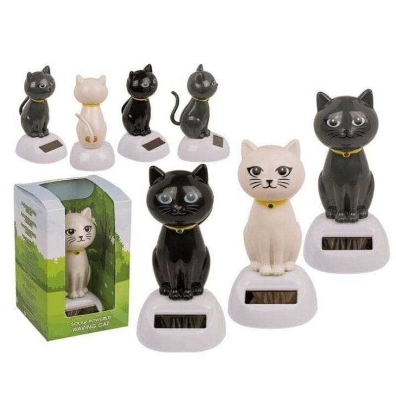 Figurine Solaire - Chat  - 2 Figurine Solaire - Chat  - 2