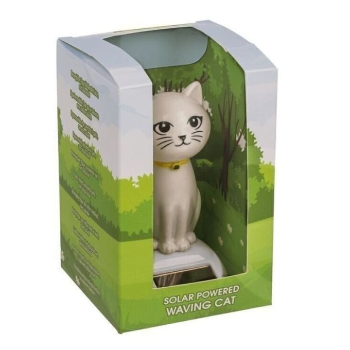 Figurine Solaire - Chat  - 4