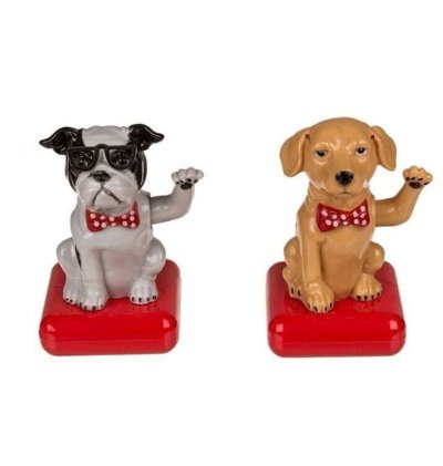 Figurine Solaire - Chien  - 3 Figurine Solaire - Chien  - 3