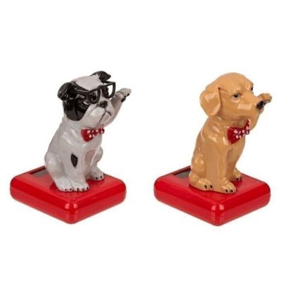 Figurine Solaire - Chien  - 4 Figurine Solaire - Chien  - 4