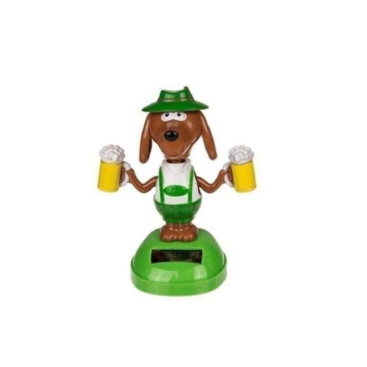 Figurine Solaire - Chien Bavarois  - 2