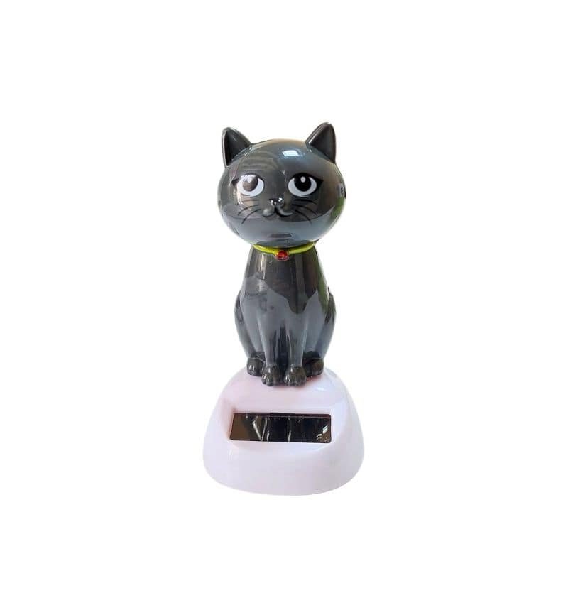Figurine Solaire - Chat  - 5