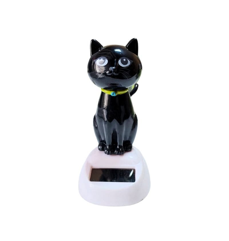 Figurine Solaire - Chat  - 6
