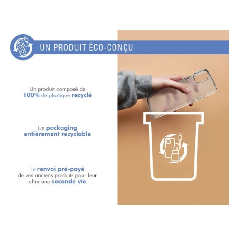 Parafoudre 6 prises 800j 1,5m Grise et Blanche - Force Power Lite Force - 9