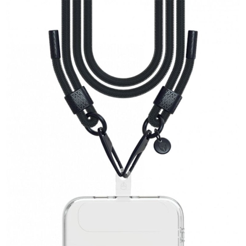 Bandoulière Universelle Amovible Longueur Ajustable Noire - Force Case  - 2 Bandoulière Universelle Amovible Longueur Ajustable Noire - Force Case  - 2