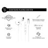 Ecouteurs Filaire Lightning Bouton Blanc - Force Play Force - 3
