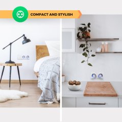 NOUS - Lot de 4x Prises intelligentes Zigbee, Tuya  et Mesure de consommation  - 7 NOUS - Lot de 4x Prises intelligentes Zigbee, Tuya  et Mesure de consommation  - 7