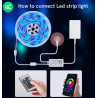 NOUS - Ruban LED RGB Connecter Wifi - 5M Nous - 3