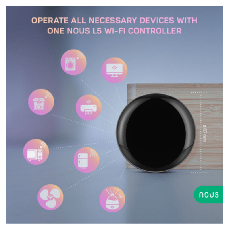 Nous - Télécommande Intelligent IR L5 Nous - 2 Nous - Télécommande Intelligent IR L5 Nous - 2