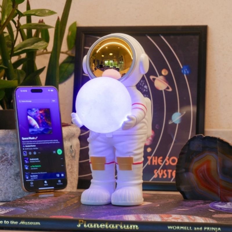 Space Sound - Enceinte Astronaute et Lune  - 1 Space Sound - Enceinte Astronaute et Lune  - 1