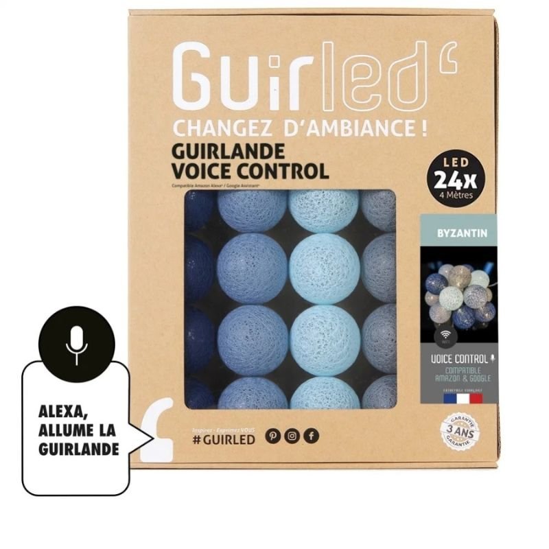 Guirlande Lumineuse Connectée avec Commande Vocale - Google et Alexa  - 5