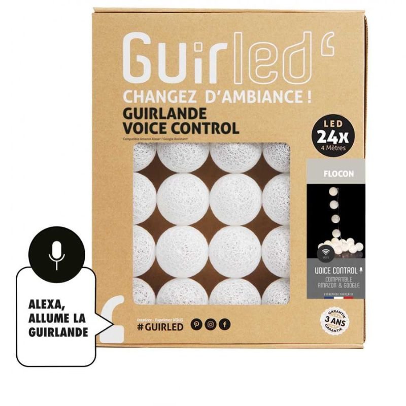 Guirlande Lumineuse Connectée avec Commande Vocale - Google et Alexa  - 6