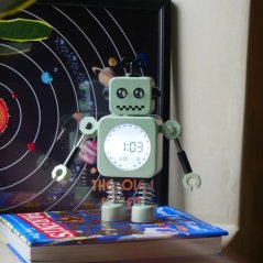 Réveil de chevet - Robot Time  - 2
