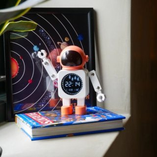Réveil Astronaute Space Time – Réveil Numérique avec Alarmes
