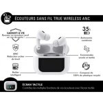 Force Play - Ecouteurs True Wireless ANC avec écran tactile Play Touch Blanc - Garanti à vie  - 2 Force Play - Ecouteurs True Wireless ANC avec écran tactile Play Touch Blanc - Garanti à vie  - 2
