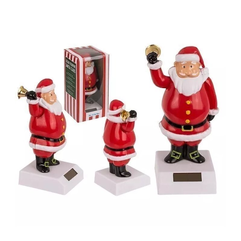 Figurine Solaire - PÈRE NOEL  - 1 Figurine Solaire - PÈRE NOEL  - 1