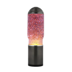 Lampe Ada avec base gris foncé et paillettes - Lampe et Ampoule Lampe Ada avec base gris foncé et paillettes - Lampe et Ampoule