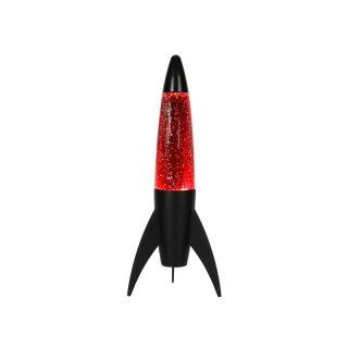 Itotal - Lampe Paillette - Rocket - Noir  - 1
