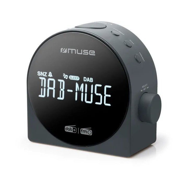 Muse - M-185 CDB - Radio Réveil - DAB+ - FM Muse - 1