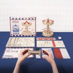 ROKR - EA02 - Puzzle 3D - Manège Balançoires Musical LED - DIY ROKR - EA02 - Puzzle 3D - Manège Balançoires Musical LED - DIY