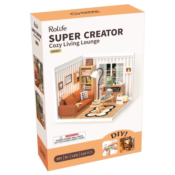 Cozy Living Lounge - DW007 de Rolife - DIY