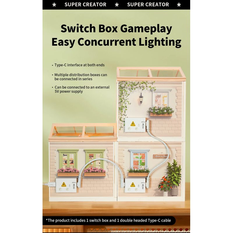 Warm Dining Room - DW015B de Rolife - DIY