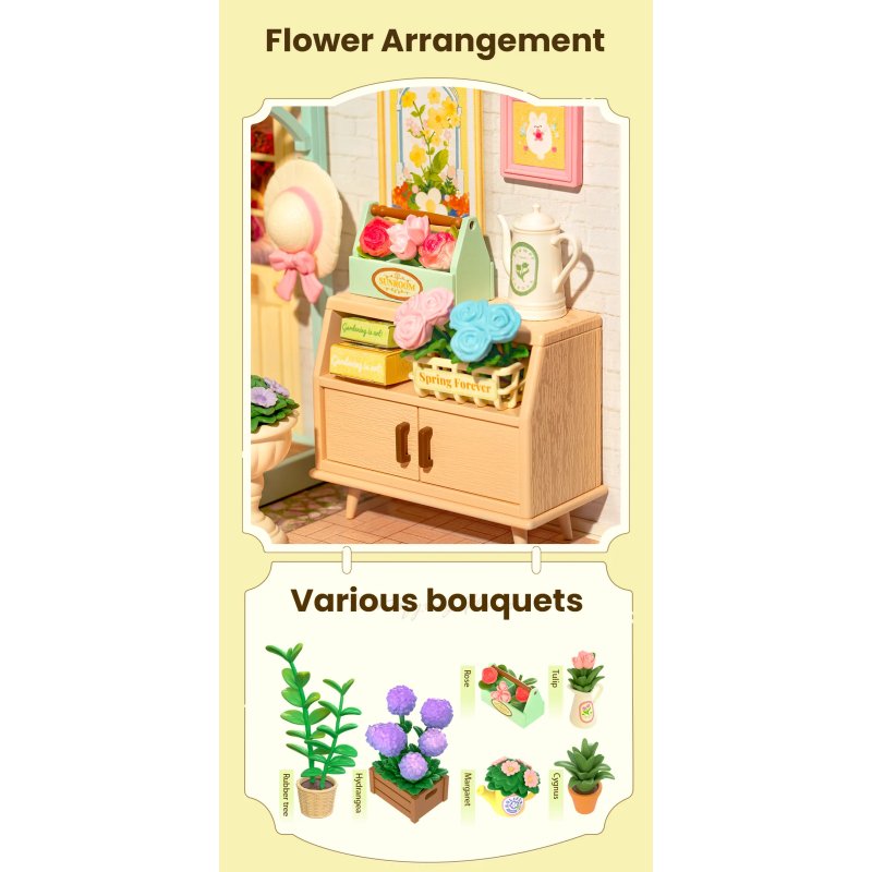 Blooming Tea Garden - DW013B de Rolife - DIY