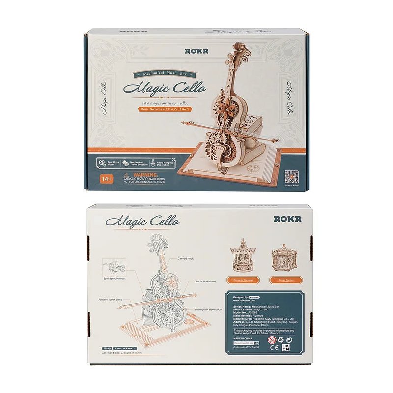 Magic Cello - Puzzle 3D - AMK63 de Rolife - DIY