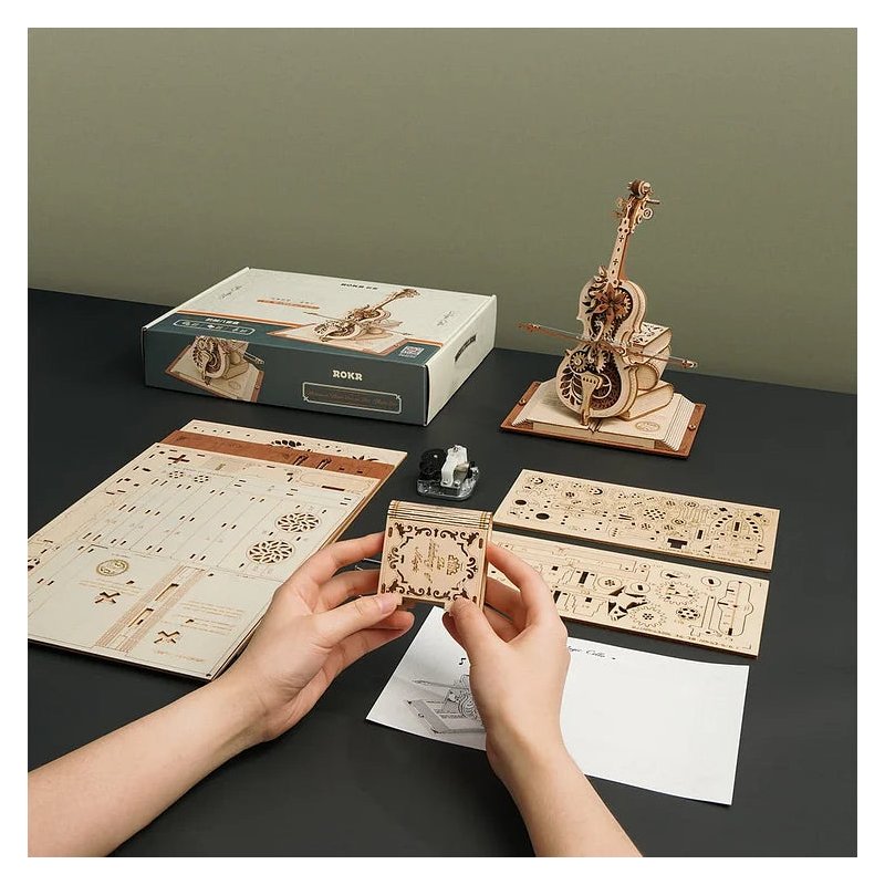 Magic Cello - Puzzle 3D - AMK63 de Rolife - DIY