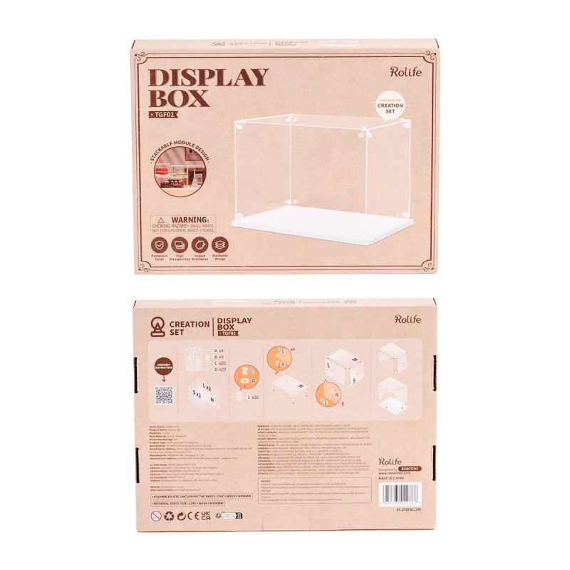 Coffret de présentation création set TGF01 de Rolife - DIY