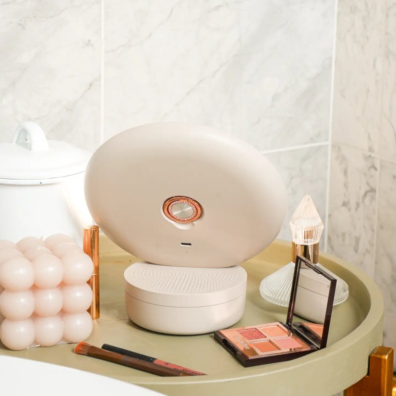 Glow Mini - Miroir de maquillage et haut-parleur Bluetooth - Encein... Glow Mini - Miroir de maquillage et haut-parleur Bluetooth - Encein...