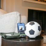 Steepletone - Enceinte Bluetooth Ballon Football - Enceinte sans-fil
