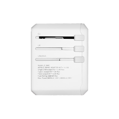 Xoopar - Adaptateur de voyage universel - Chargeurs secteur Xoopar - Adaptateur de voyage universel - Chargeurs secteur